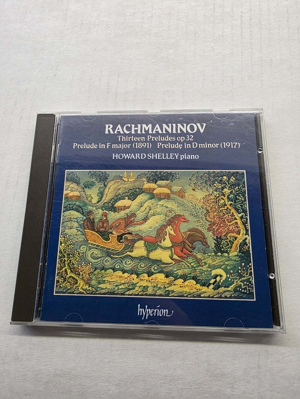 Rachmaninov – Preludes Op. 32 CD 1983 Classical Piano Hyperion